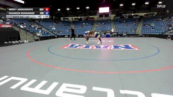 160 lbs 1st Place Match - Mercy Adekuoroye, Wayland Baptist vs Shannon Workinger, Evergreen State