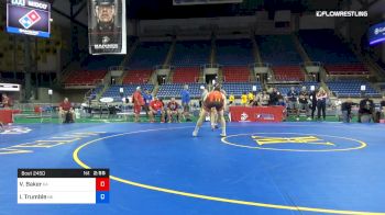 195 lbs Cons Semis - Vincent Baker, Georgia vs Isaac Trumble, Nebraska