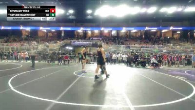 285 1A Champ. Round 1 - Spencer Voss, Miami Christian School vs Taylor Davenport, Baldwin