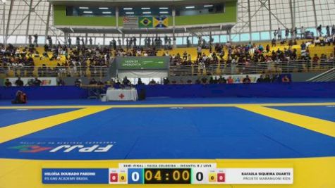 RAFAELA SIQUEIRA DUARTE vs HELOÍSA DOURADO PARDINI 2026 FPJJ Circuito Paulista GI Etapa 3
