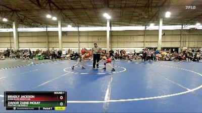 66 A Round 1 - Zavior Zaine McKay, Fighting Squirrels vs Bradly Jackson, Kuna Klub Wrestling