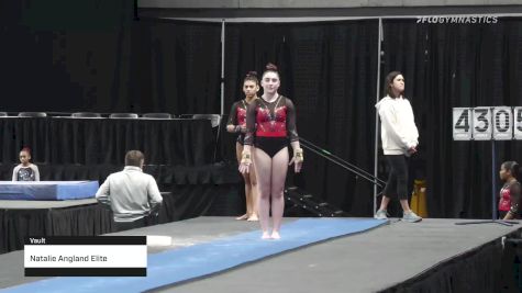 Natalie Angland Elite Gymnastic Acad - Vault - 2022 Elevate the Stage Huntsville presented by SportsMED & Crestwood