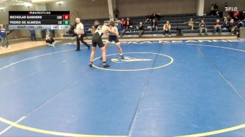 165 lbs Round 6 - Nicholas Sanders, Liberty North vs Pedro De Almeida, Lincoln Southeast