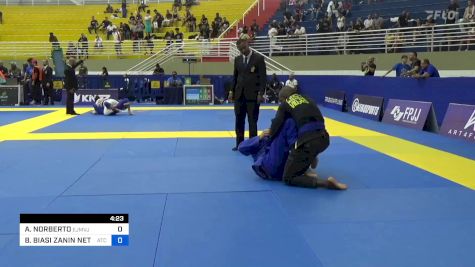 ANDERSON NORBERTO vs BENEDITO BIASI ZANIN NETO 2023 Brasileiro Jiu-Jitsu IBJJF