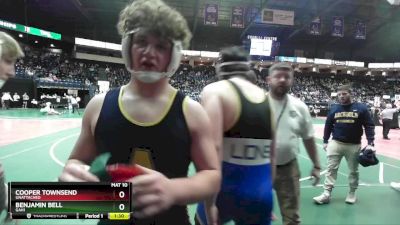 217 lbs Quarterfinal - Cooper Townsend, Unattached vs Benjamin Bell, GAH1