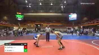 126 lbs Quarterfinal - Blake Cushing, GI Grapplers vs Zach Ourada, Skutt