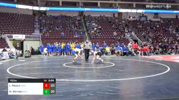 152 lbs Semifinal - Luke Moore, Chestnut Ridge Hs vs Wesley Barnes, Southern Columbia Area Hs