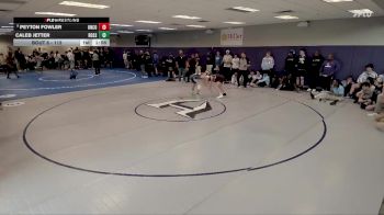 113 lbs Champ. Round 1 - Peyton Fowler, Union County vs Caleb Jetter, Rossview