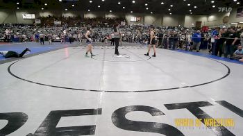 108 lbs Round Of 32 - Jadyn Wren, RedWave Wrestling vs Christopher Anderson, Delta Wrestling Club, Inc