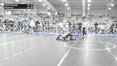 126 lbs Rr Rnd 1 - Brock McClure, Freakztyle Black - HSB vs Peter Filli, BlueWave - HSB