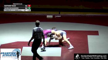 132 lbs Matthew Velez, Phillipsburg vs Jacob Richardson, Watchung Hills Regional