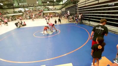 61-67 lbs Round 4 - Dixie Beasley, Blackman Wrestling Club vs Ava Voyles, Bulls Wrestling Club