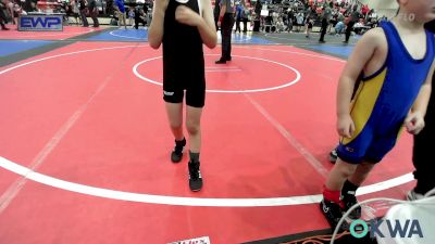 52 lbs Consi Of 8 #1 - Ezra Fisher, Tiger Trained Wrestling vs Winston Graham, Hulbert