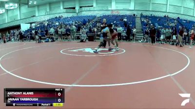 120 lbs Semifinal - Anthony Alanis, IL vs Javaan Yarbrough, OH