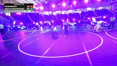 61 lbs Consi Of 8 #2 - Jacob Bradley, Juggernaut WC vs Westyn Wasserburger, Midwest Destroyers