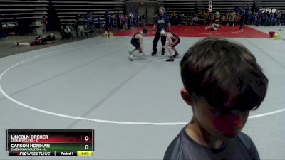 102 lbs Semis & 1st Wrestleback (8 Team) - Carson Horihan, Caledonia/Houston vs LINCOLN DREHER, LPGE/B Wolves