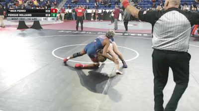157 lbs Round Of 16 - Nick Ferro, Natick vs Fergus Williams, Belmont
