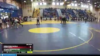 285 lbs Quarterfinal - Sebastien Bazile, Olympic Heights vs Ethan Hoffstetter, Fleming Island