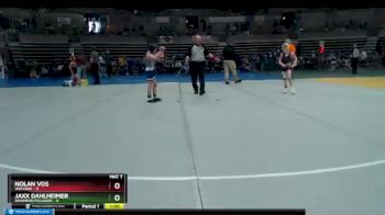 60 lbs Semis & 1st Wrestleback (8 Team) - Jaxx Dahlheimer, Brainerd/Pillager vs Nolan Vos, Waconia