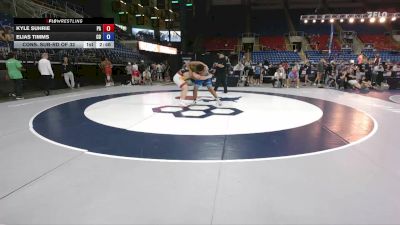 285 lbs Cons. Sub-rd Of 32 - Kyle Suhrie, PA vs Elias Timms, CO