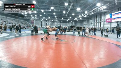 225 lbs 3rd Place Match - Leo Garcia, Prometheus Wrestling Club vs Gunner Whitaker, Montana