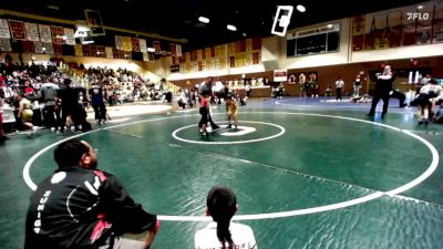 53 lbs Semifinal - Makayla Hollins, Socal Grappling Club vs Kai Mamon, Team Temecula Wrestling Club