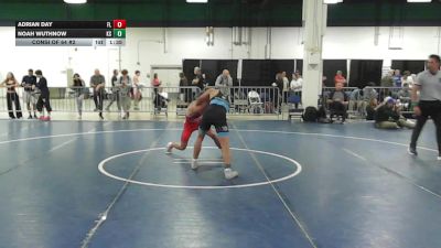 132 lbs Consi Of 64 #2 - Adrian Day, FL vs Noah Wuthnow, KS