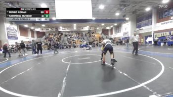 175 lbs Cons. Round 3 - Nathaniel Moreno, Bishop Amat vs Sergio Roman, Rim Of The World