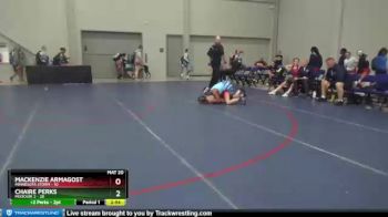 117 lbs 2nd Wrestleback (8 Team) - Mackenzie Armagost, Minnesota Storm vs Chaire Perks, Missouri 2