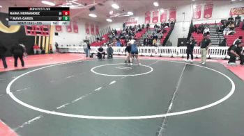 235 lbs Cons. Round 5 - Maya Garza, Newbury Park vs Raina Hernandez, Eleanor Roosevelt