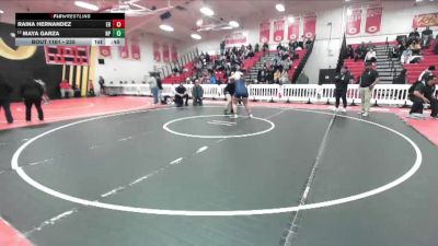 235 lbs Cons. Round 5 - Maya Garza, Newbury Park vs Raina Hernandez, Eleanor Roosevelt