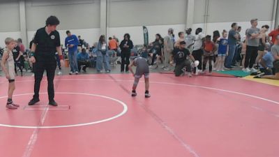 63 lbs Cons. Sub-semis - Elijah Flores, Jflo Trained vs Myles Pendleton, North DeSoto Wrestling Academy