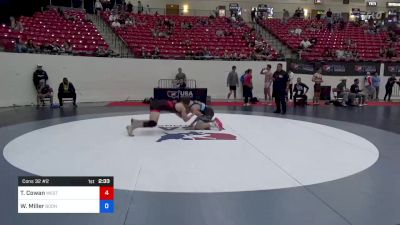 79 kg Cons 32 #2 - Timothy Cowan, West Coast Regional Training Center vs Will Miller, Boone RTC