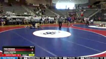 6 lbs Quarterfinal - Eddie Montes, Springdale High vs Max Mcgaha, Little Rock Central