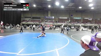 74 lbs 3rd Place - Gabriel Mercado, Duran Elite vs Cree Garza, Inland Northwest Training Center