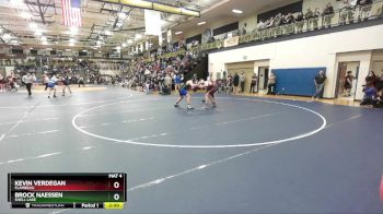 190 lbs Champ. Round 1 - Kevin Verdegan, Flambeau vs Brock Naessen, Shell Lake