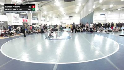 220 lbs Final - Jackson Phillips, Freakztyle Black - HS vs Zachary Van Etten, Metro All-Stars - HS