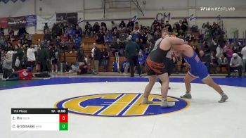 285 lbs 7th Place - Zane Rix, Buchanan vs Caspian Grabowski, Half Moon Bay