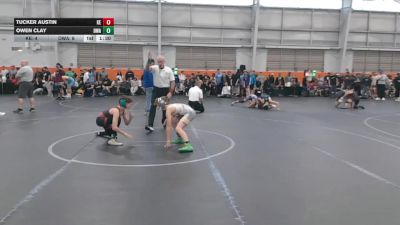 80 lbs Round 1 (6 Team) - Owen Clay, Donahue WA vs Tucker Austin, Killter Elite