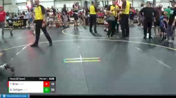 101 lbs Finals (8 Team) - Garrett Colligan, Untouchables White vs Tavarius Briar, American Gladiators-Red