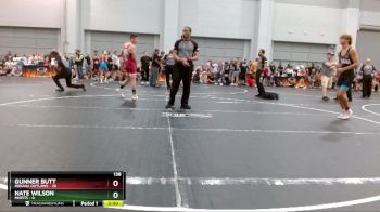 138 lbs Round 4 (6 Team) - Gunner Butt, Indiana Outlaws vs Nate Wilson, Misfits