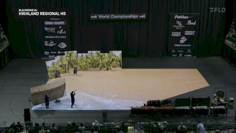 Highland Regional HS "Blackwood NJ" at 2026 WGI Percussion/Winds World Championships