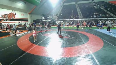 70 lbs 2nd Place Match - Tilly Kunze, Oregon vs Taya Anelon, Alaska