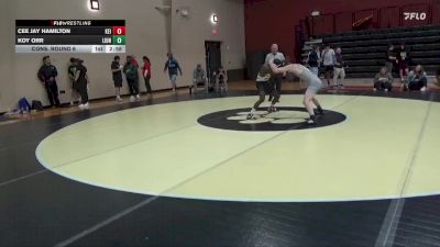 125 lbs Cons. Round 6 - Koy Orr, Life University vs Cee Jay Hamilton, AWC