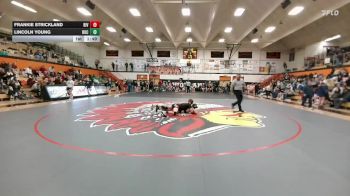 138 lbs Semis & 1st Wrestleback (8 Team) - Frankie Strickland, Riverton vs Lincoln Young, Rock Springs