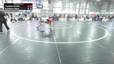 U23 Women - 50 lbs Cons. Semis - Julianna Ocampo, IN vs Alejandra Corral, HI