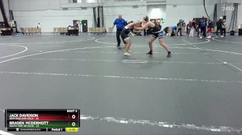 190 lbs Placement (4 Team) - Jack Davidson, New England Gold vs Braden McDermott, South Side WC Blue