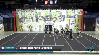 Rebels Elite Cheer - Code Red [2021 L4 Senior Coed] 2021 MG Bead Blast