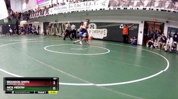 157 lbs Cons. Round 2 - Nick Medow, Solon vs Brandon Smith, Olentangy Orange