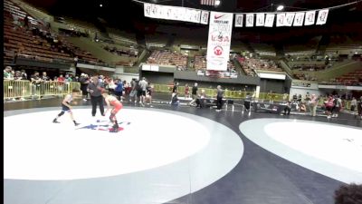 80 lbs Cons. Semis - Brayden Paminto, Spring Hills Wrestling vs Urijah Rucobo, Central Coast Most Wanted Wrestling Club
